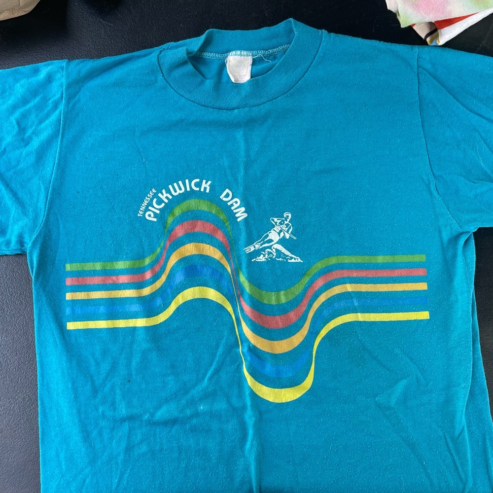 Teal Graphic Tee